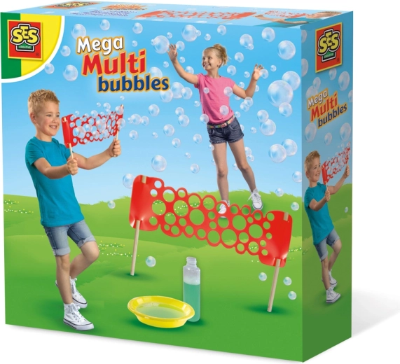 Mega multi pompero para hacer burbujas