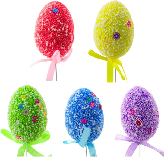 Adorno colorido de Pascua