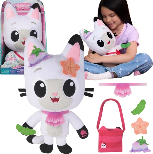 Peluche interactivo gatita Pandy Paws 30 cm – GABBY'S DOLLHOUSE