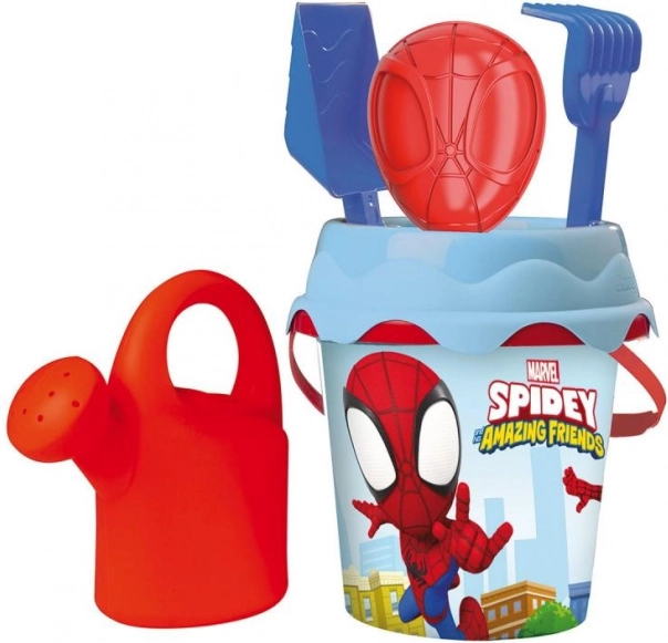 Cubo con accesorios 17 cm SPIDEY