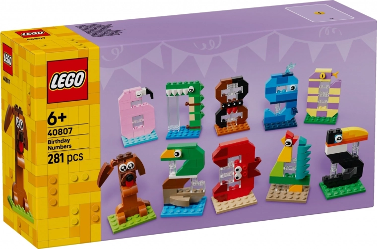 LEGO Iconic Números de cumpleaños