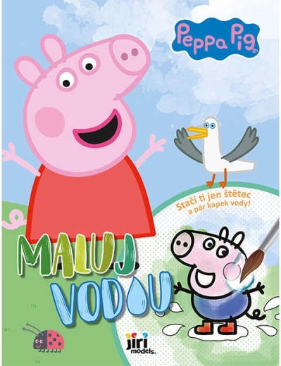 Pinta con agua A4 Peppa Pig