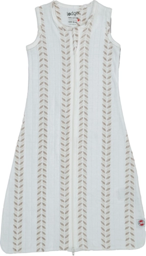 Saco de dormir de algodón Lodger Hopper sin mangas solid matcha birch 68/80