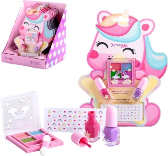 Mini set de maquillaje Unicornio - 1 unidad