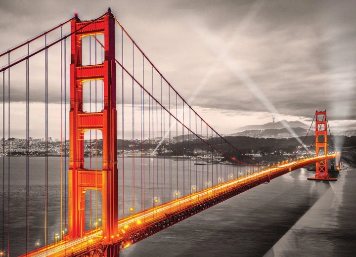 Puzzle EUROGRAPHICS San Francisco – Golden Gate Bridge, 1000 piezas