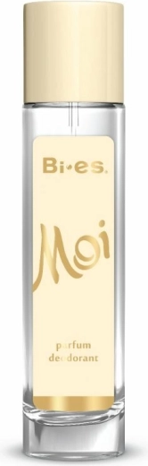 Desodorante perfumado para mujer BI-ES Moi en frasco de vidrio 70 ml
