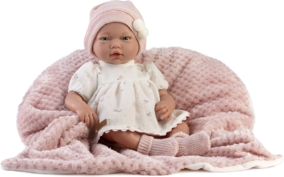 Muñeca realista Guca bebé con cuerpo blando 38 cm