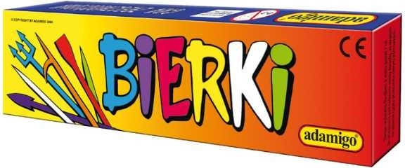 Bierki en una caja