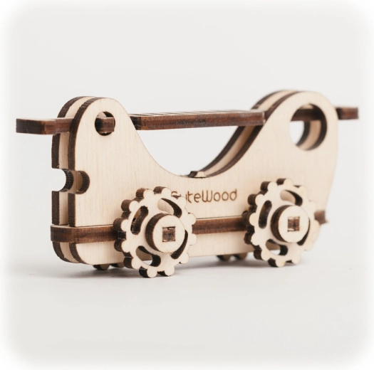 CuteWood puzle 3D de madera camión de bomberos