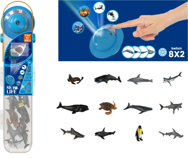 PLEJO animales marinos con proyector