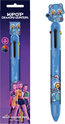 Bolígrafo multicolor K-pop Demon Hunters Derpy Tiger