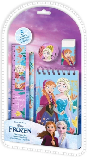 Set escolar de útiles de escritura Frozen (Reino de Hielo) 5 uds