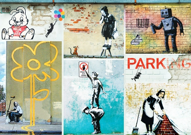 Puzzle EUROGRAPHICS Banksy 1000 piezas