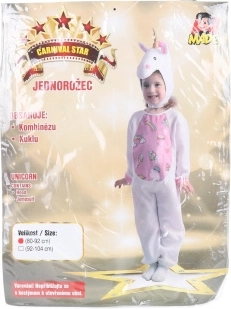 Disfraz de unicornio para niños 80–92 cm