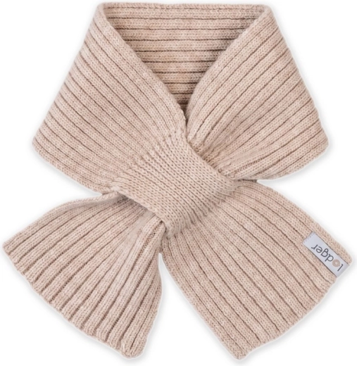 Bufanda de merino Lodger beige