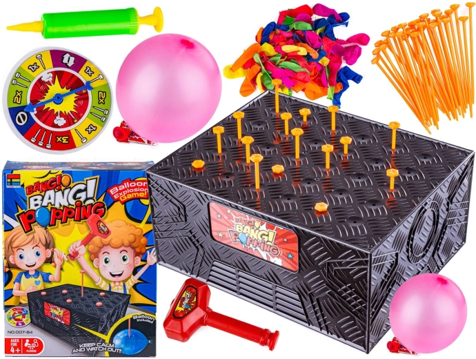 Juego de habilidad Globo explosivo: no pinches el globo