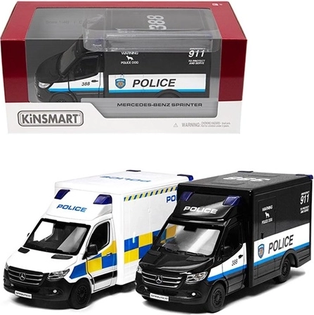 Modelo de furgoneta policial Mercedes-Benz Sprinter