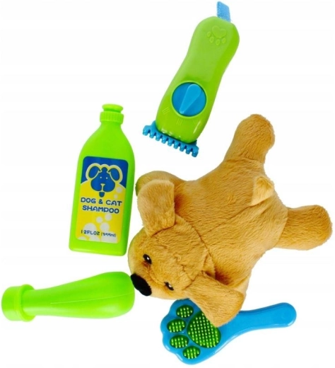 Accesorios completos para el “baño” y el arreglo del pelaje