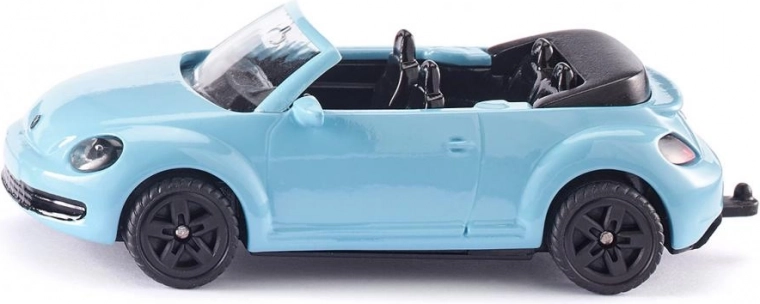 Modelo de coche VW The Beetle Cabrio Siku – descapotable metálico en color azul