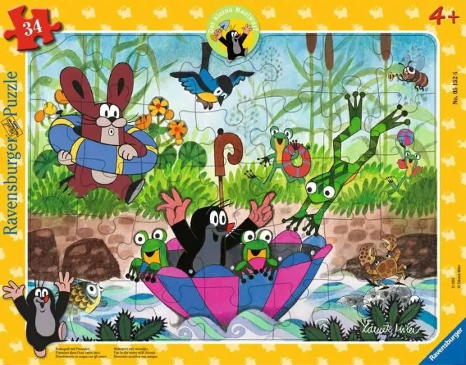 Ravensburger encaje Topo – puzle de 34 piezas