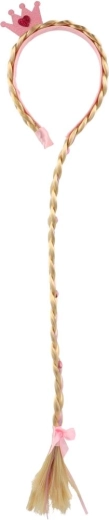 Larga trenza rubia para una transformación instantánea