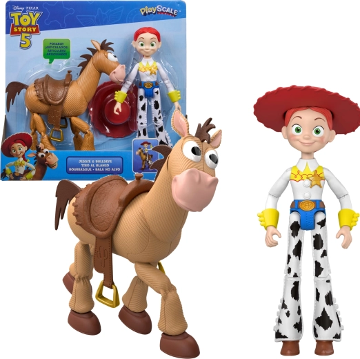 Disney Toy Story 5 set de figuras Jessie y Bullseye (Mustang)