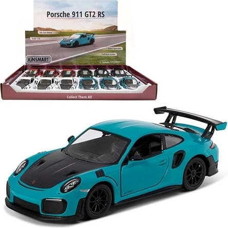 Modelo metálico Porsche 911 GT2 RS con retroceso - 1 unidad