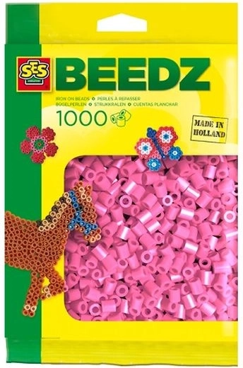 SES Creative cuentas para planchar rosas 1000 uds.