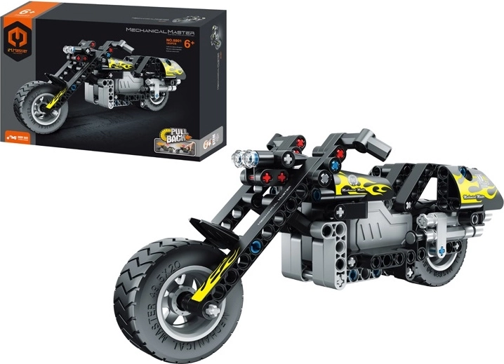 Kit de construcción moto chopper MECHANICAL MASTER 183 piezas