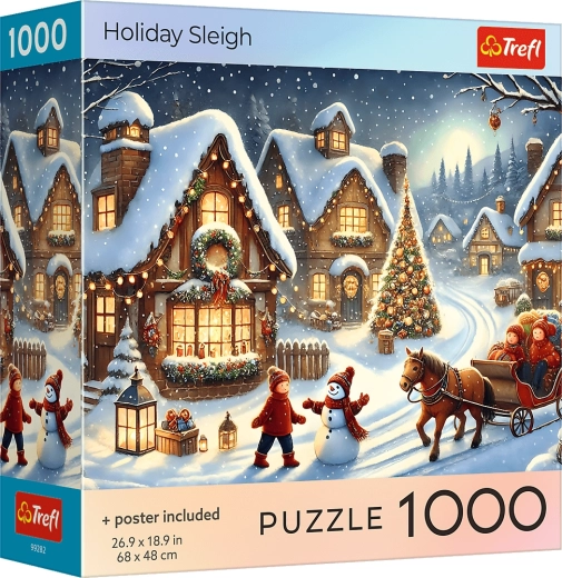 Puzzle Trineo festivo 1000 piezas TREFL