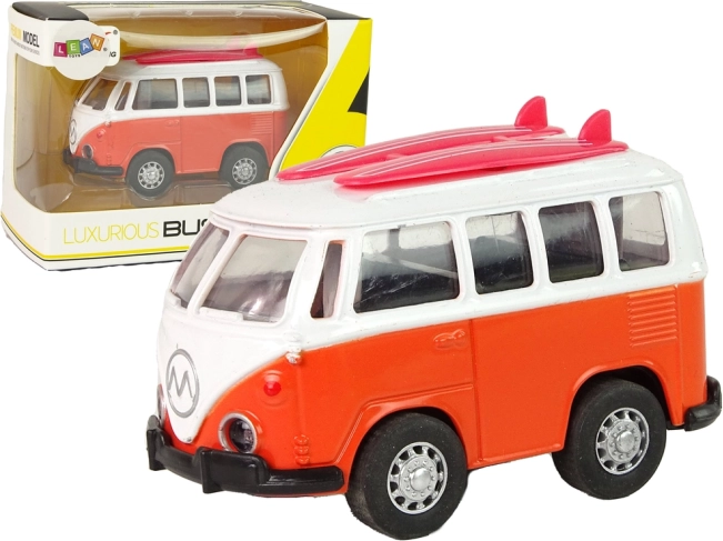 Autobús de excursión metálico