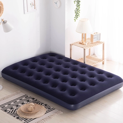 Colchón inflable doble Baby Mix azul
