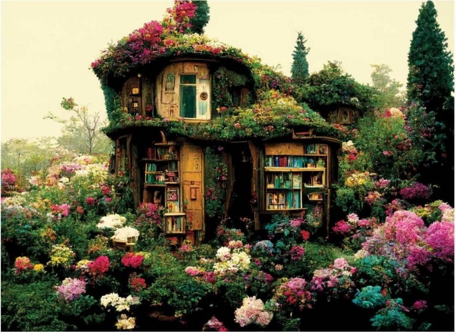 Puzzle Anatolian Biblioteca oculta 1000 piezas