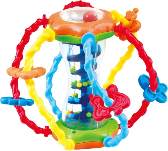Sonajero para niños con bolitas 13 cm