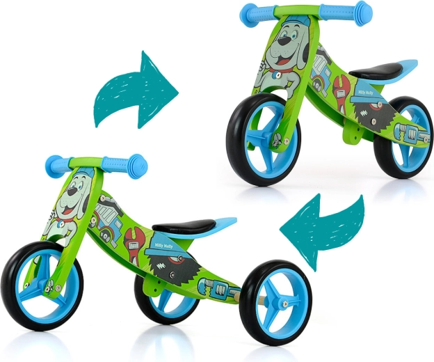 Triciclo y correpasillos en uno