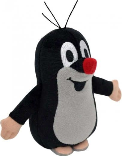 Moravská ústředna Krtek de pie peluche 12 cm - 1 pieza