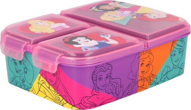 Multi box para merienda DISNEY Princesas con compartimentos