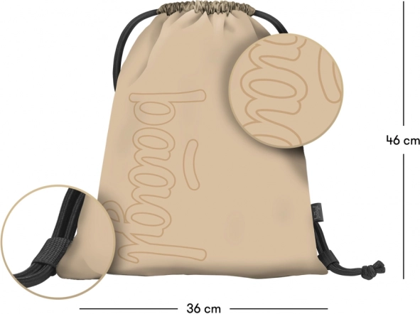 Bolsa para calzado de material lavable