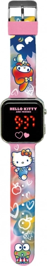 Reloj LED con calendario Hello Kitty