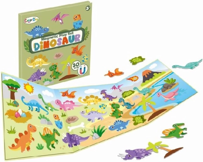 Puzle magnético de dinosaurio (30 piezas)
