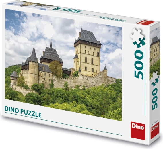 Puzzle Dino castillo Karlštejn 500 piezas