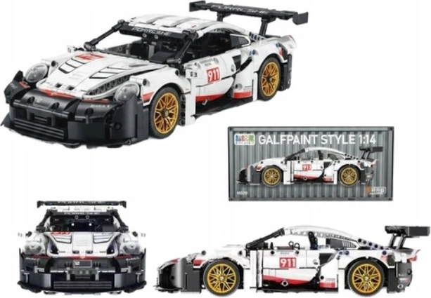 Set de construcción Porsche en maletín