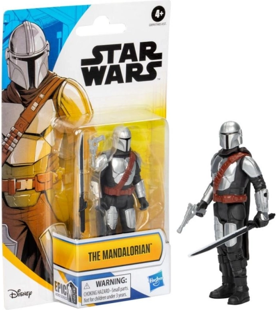 Figura de acción del Mandaloriano STAR WARS Epic Hero Series 10 cm