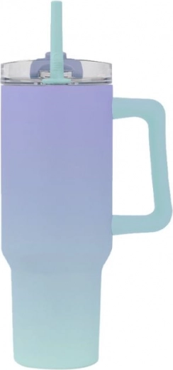 Vaso térmico grande con pajita 1200 ml