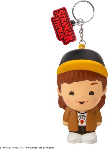 Llavero squishy de Stranger Things Dustin