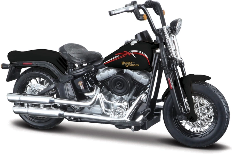 Motocicleta Maisto Harley-Davidson 2008 FLSTSB Cross Bones 1:18