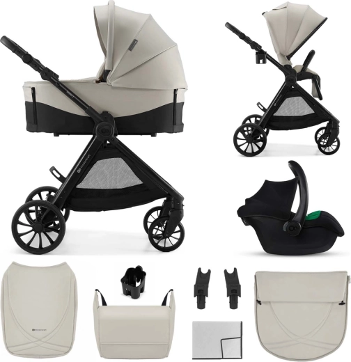 Cochecito combinado Kinderkraft Vesto 2 3 en 1 beige