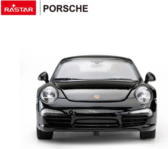 Modelo metálico 1:24 Porsche 911 negro RASTAR