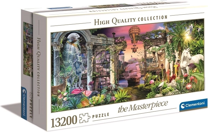 Puzzle panorámico Clementoni Visionarismo 13 200 piezas