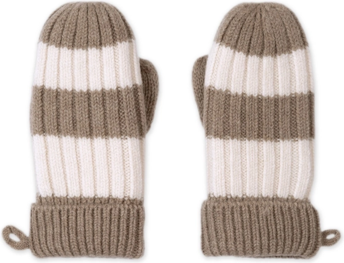 Guantes de merino Lodger Stripe Buffalo talla 1–2 años